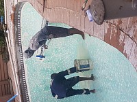 Pool preparation before re Marbelite