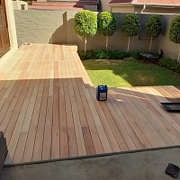 new derk before sealing it